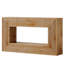 Console 59 po avec rangement en bois