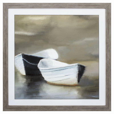 Boat Friends Print by Allen Paragon