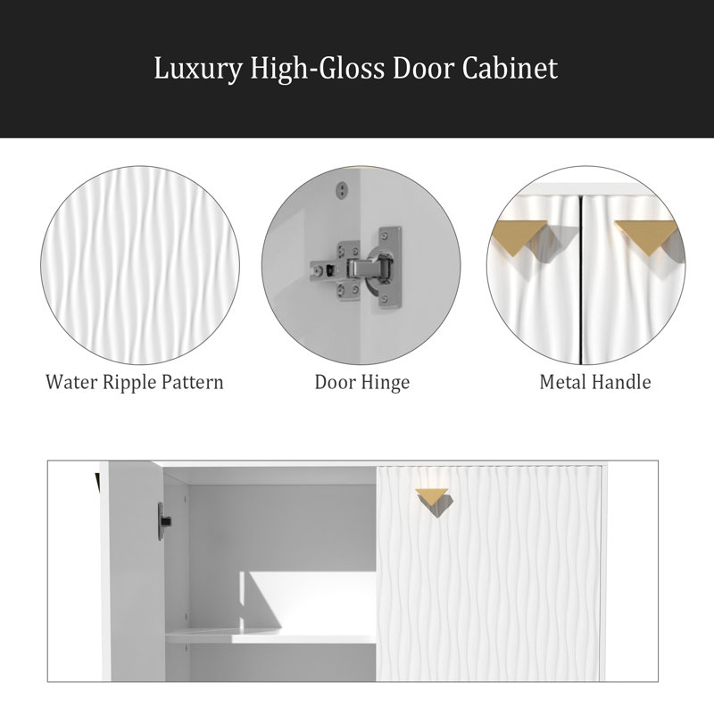 Armoire d'appoint 2 portes