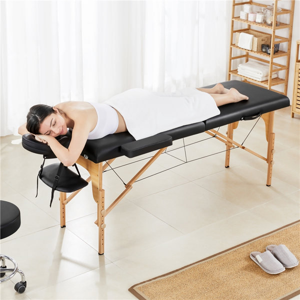 The Ideal Combination of Cordless Neck Massager and Portable Massage Table,  Perfectly addressing Your Massage and Health Needs. Soothe Fatigue