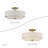 Acree 3 Light Antique Brass Large Semi-flush-1377444590-1377444579