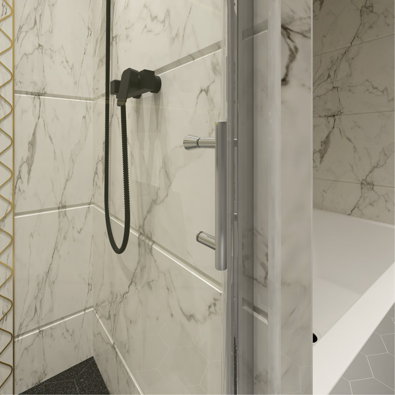 SHOWER DOORS, Chrome