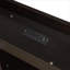 Lit plateforme classique en pin massif brun classique, silhouette en forme de L peu encombrante pour une petite chambre avec charge et rangement intégrés