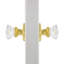 Classic Rosette with Crystal Door Knob-1060249233