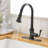 AWZTOO Pull Down Kitchen Faucet-59676928