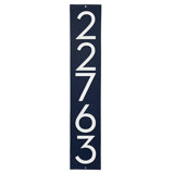Floating Modern 4" Number Vertical Address Plaque (5 Digits)