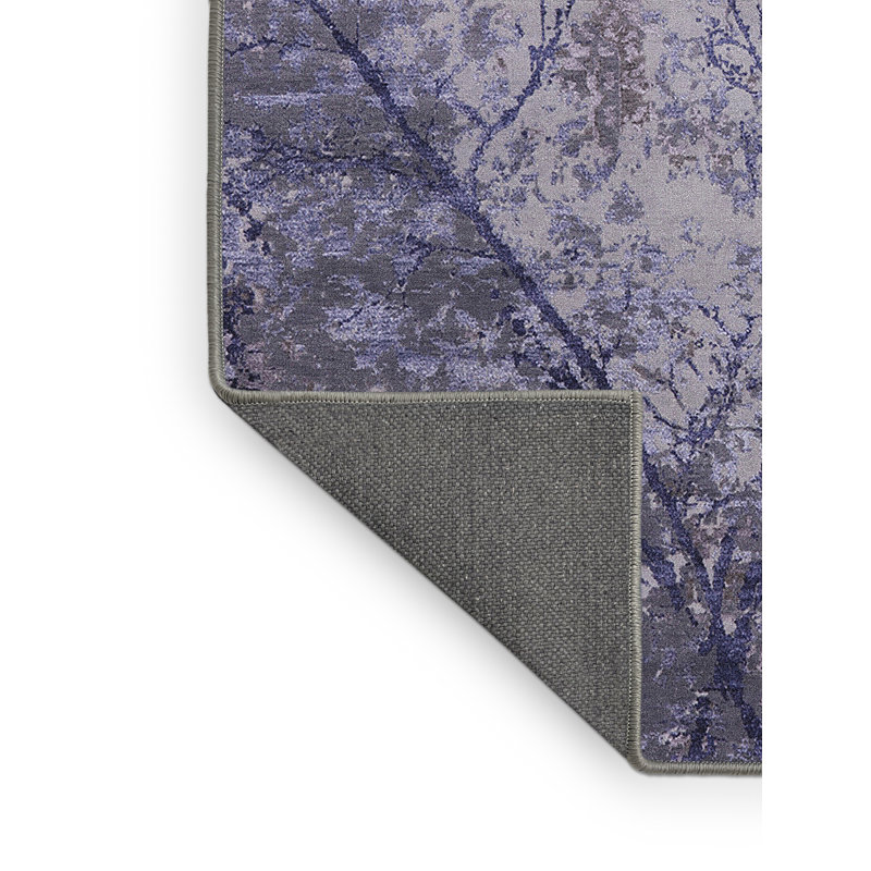 Tapis mauve / gris Buhler, Rectangle 5 pi x 7 pi