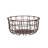 Latitude Run® Aneissa Nickel Plated Fruit Bowl