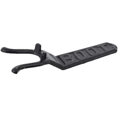 Accessoire de racloir pour chaussures en fonte