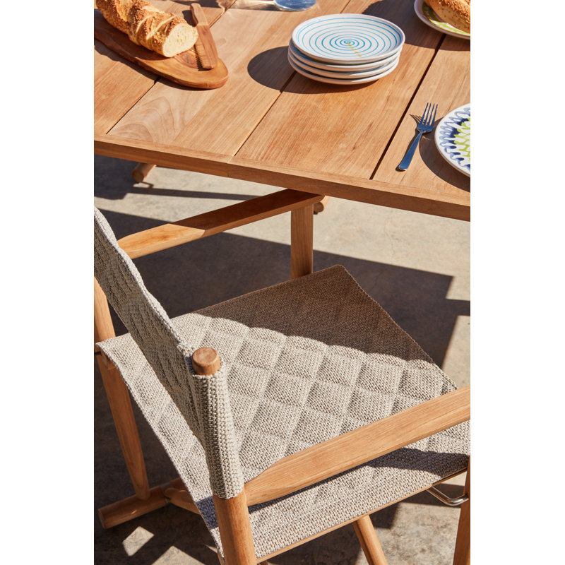 Pevero Outdoor Lounge Chair, Dove Gray