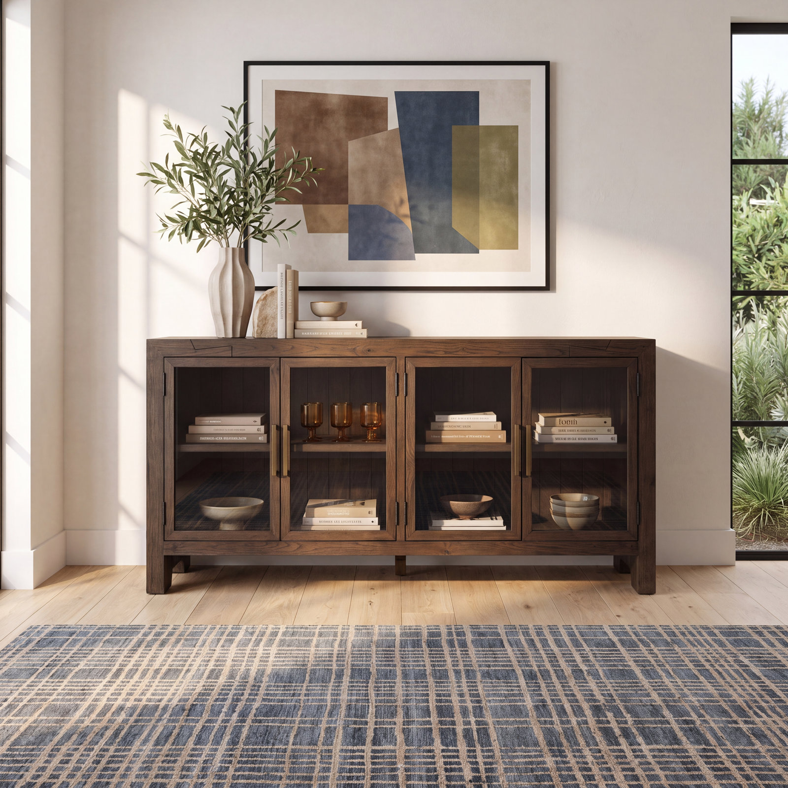 Yardley Glass Sideboard