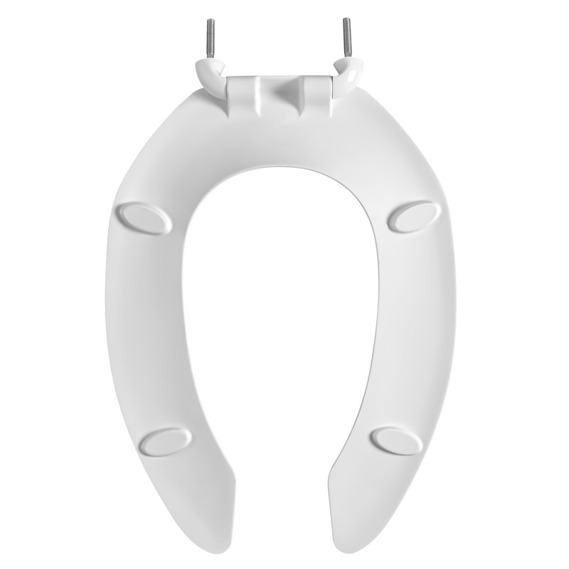 Siège de toilette allongé robuste