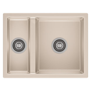Toulon 1.5 GS - Modern compact 1.5 bowl granite sink