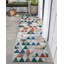 Leona Geometric Synthetic Area Rug-62632455