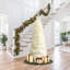 Arbre de Noël artificiel blanc 6 pi-700938442