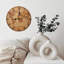 Horloge sur carte du monde