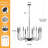 Tirath 12-Light 32" Dimmable Large Kitchen Island Classic Farmhouse Rustic Candle Chandelier-750268187