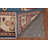 Blue Kazak Oriental Area Rug