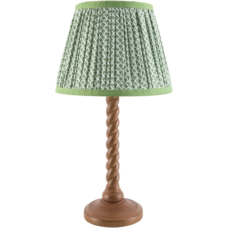 Jardina Table Lamp, White/Green/Red