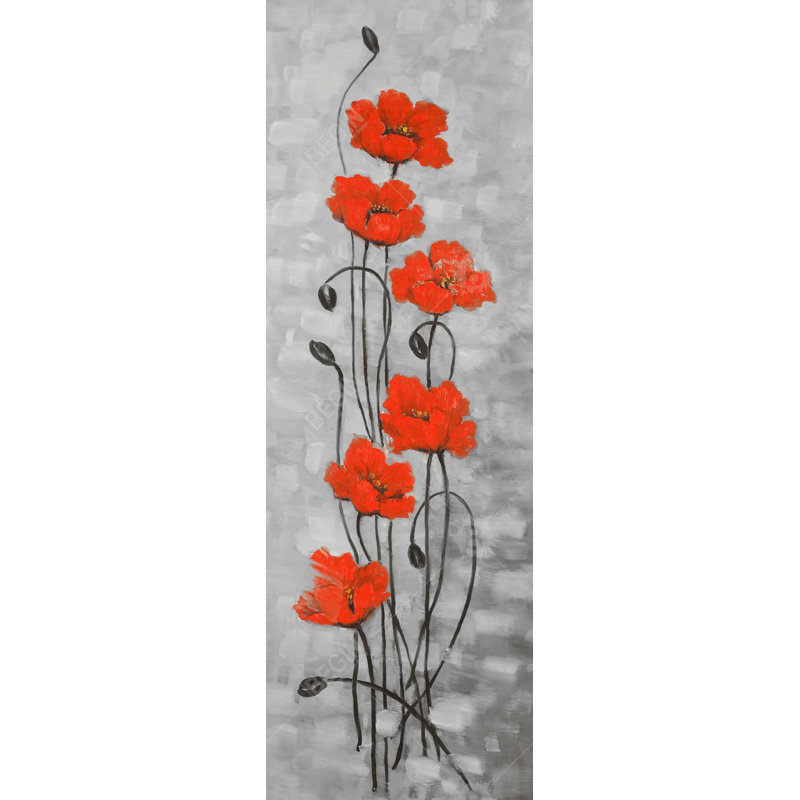 " Big Red Flowers "