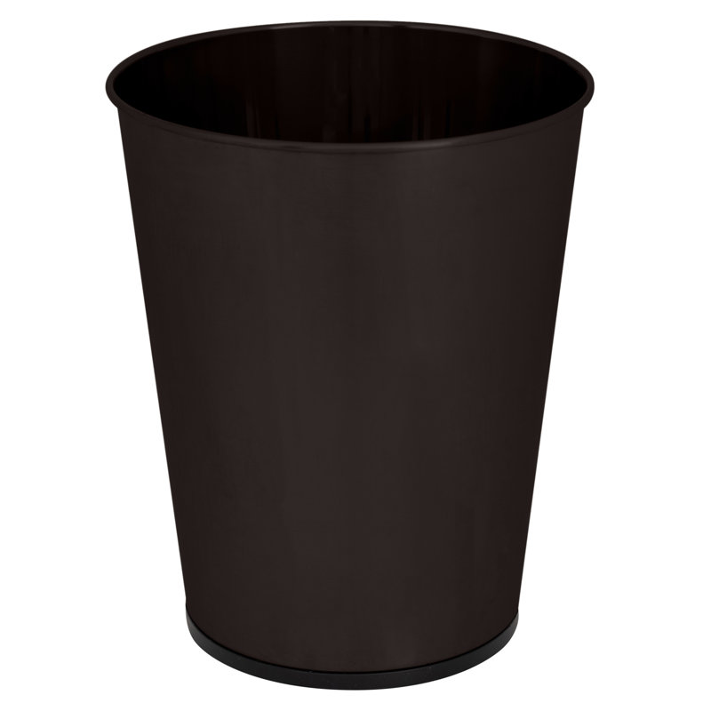 Bronze Stainless Steel Compact Waste Basket