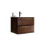 Meuble-lavabo mural en noyer de 24 po avec lavabo en céramique avec un trou de robinet, grand meuble-lavabo flottant de rangement pour salle de bain moderne, lavabo une pièce sans drain et robinet, pré-assemblé-1791604629