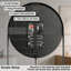 Cast Iron Wall Clock