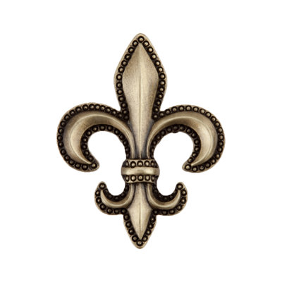 Poignée d'armoire Fleur-De-Lis