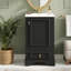 Meuble-lavabo compact de style moderne avec rangement intelligent-832130269