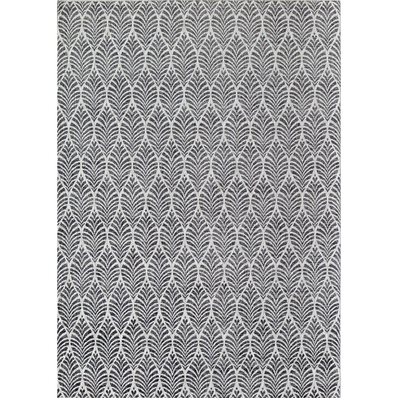 Tapis gris Celestia, Rectangle 2 pi 6 po x 4 pi