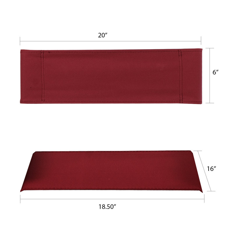 Somer Folding Director Chair Replacement Canvas, Burgundy