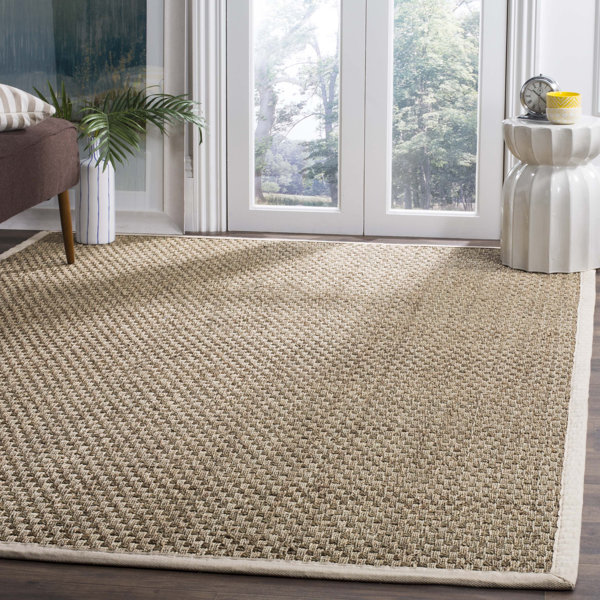 Dollard Bamboo Slat / Seagrass Natural/Ivory Rug & Reviews | Joss & Main