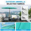 Parasol de patio 9 pi avec base-133047205