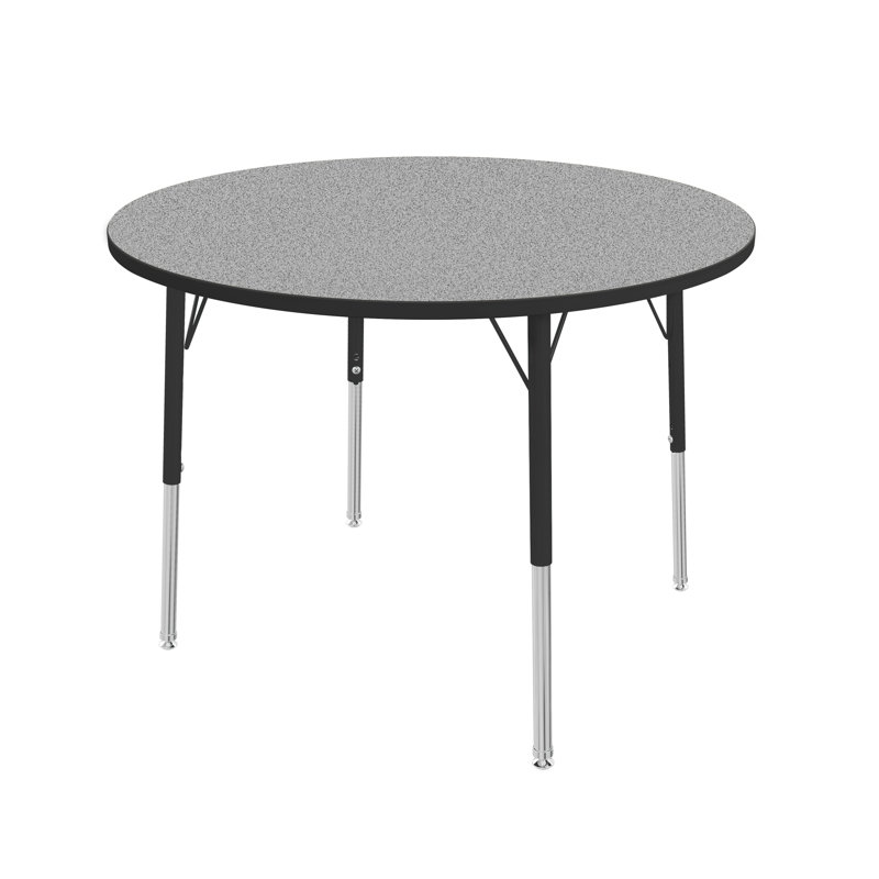 Table d'activité à hauteur réglable MG, H 24 po x L 36 po x l 36 po, Gris nebula