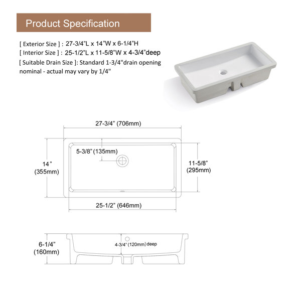 Dimensions du produit