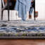 Tapis bleu / gris Evanoff-1359400592