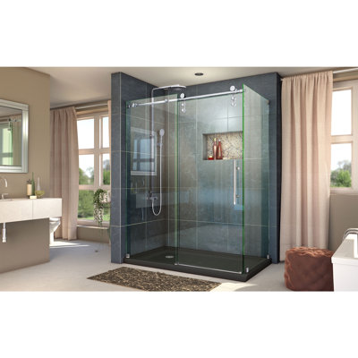 Enigma-Z 76" Frameless Shower enclosure