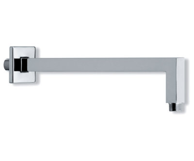 Super Rain Square 13" Shower Arm and Flange