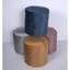 Pouf Shimon, gris étain