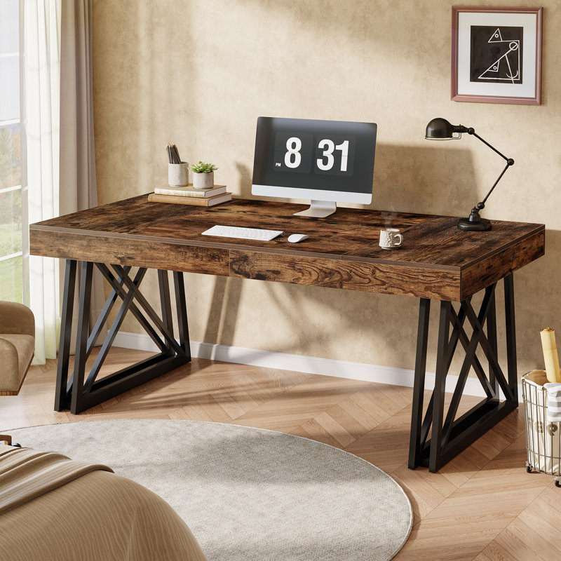 160Cm W Rectangular Computer Desk