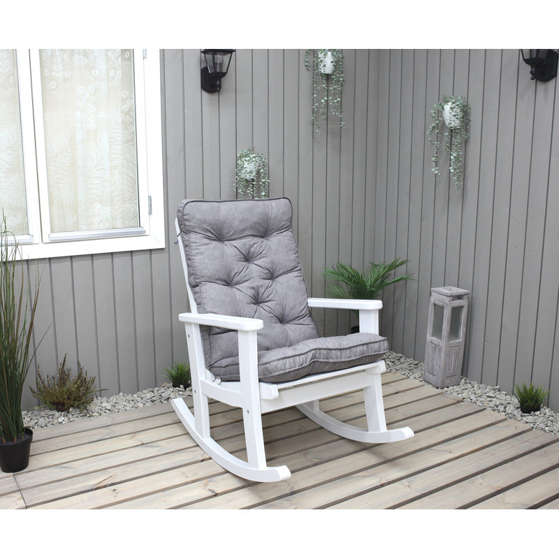 Wiest Pine Outdoor Chair, White