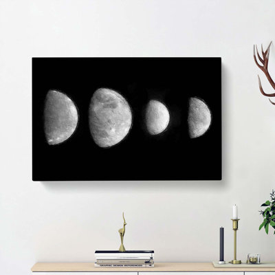 Moons Of Jupiter - Wrapped Canvas Painting