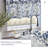 Linen Blend Valance Floral Tailored Window Valance-116622825-116622828