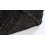 Tapis noir en jute tissé à la main Fitzwater-1200732394
