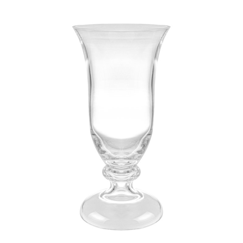 Luminous Glass Table Vase, 18" H x 8.25" W x 8.25" D