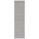 Russo Geometric Handmade Flatweave Silver Area Rug