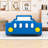 Twin Race Car-Themed Bed With Slats-2090936780