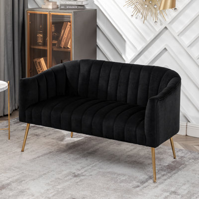 Mossley 51'' Velvet Loveseat
