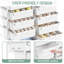 73.8cm H x 76.1cm W Book Cart-124587581