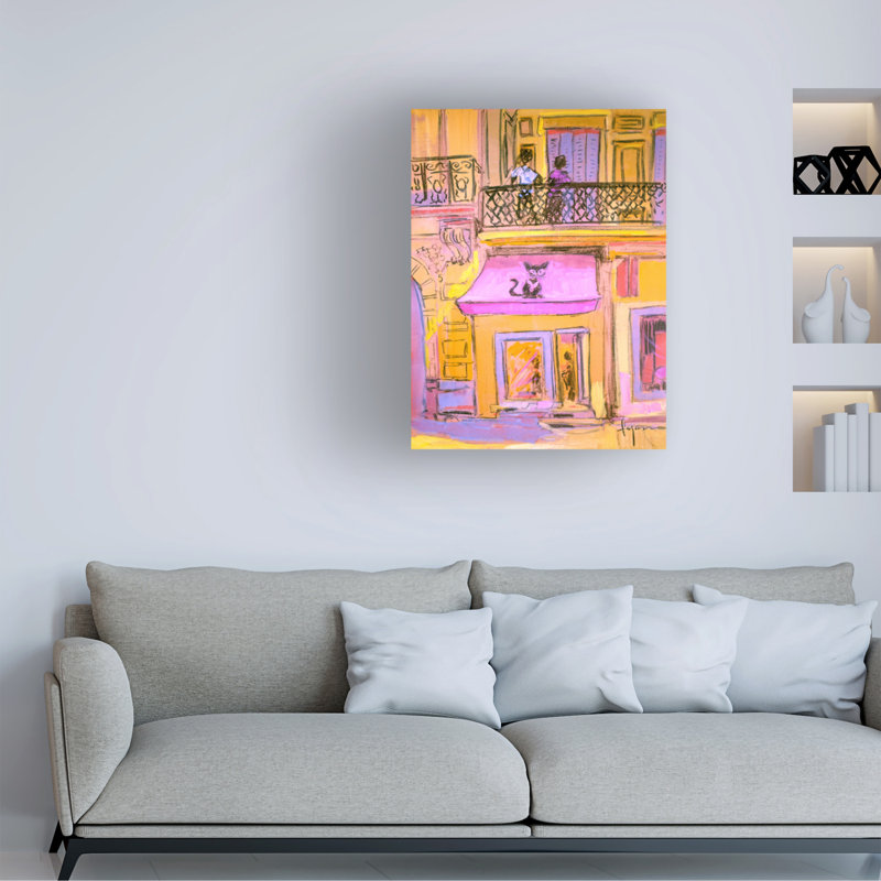 Art sur toile «Bachelor Dorothy Fagan Purrfect», H 19 po x l 14 po